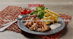 Desktop Screenshot of mondialkebab.com